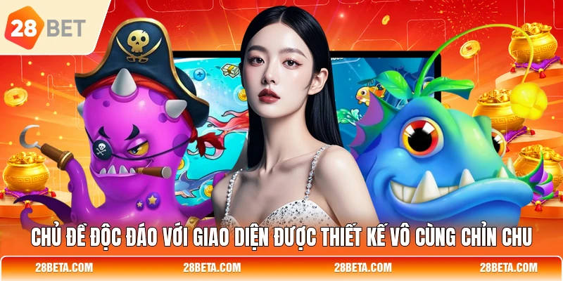 Chủ đề độc đáo với giao diện được thiết kế vô cùng chỉn chu