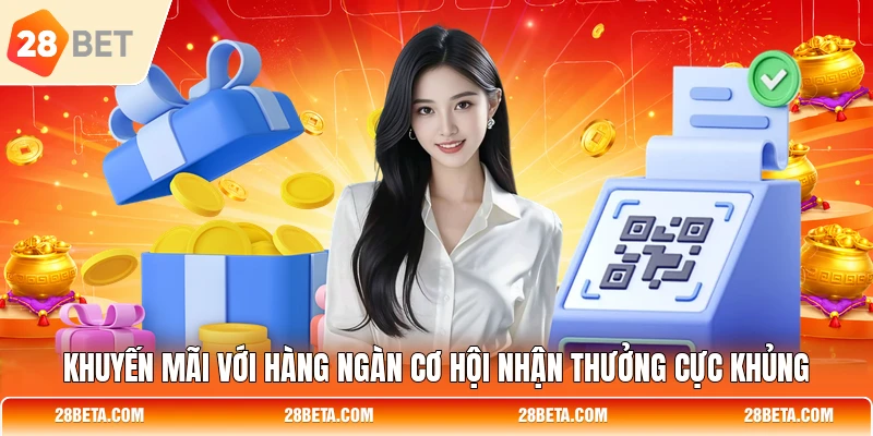 Khuyến mãi với hàng ngàn cơ hội nhận thưởng cực khủng